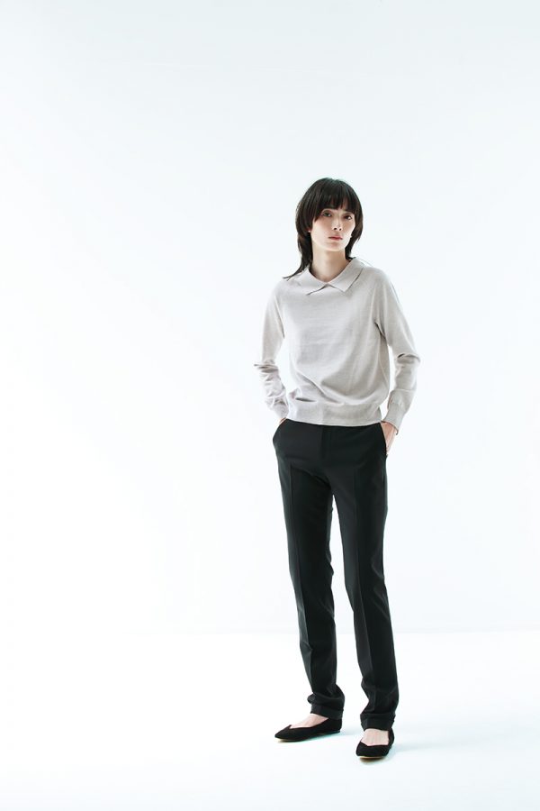 Wool-Pants-ﾓﾃﾞﾙ
