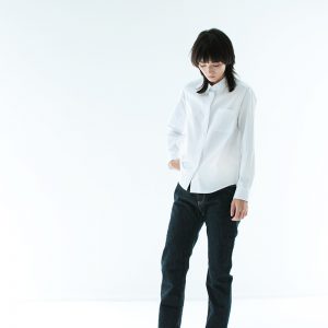 Stright-Denim-モデル