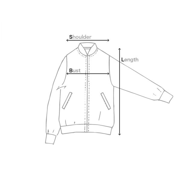 Dual-layerd-Knit-Blouson-size